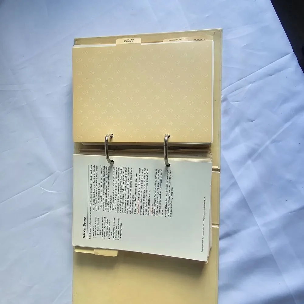 Betty Crocker‎ Recipes For Today Binder (1986, Hardcover)